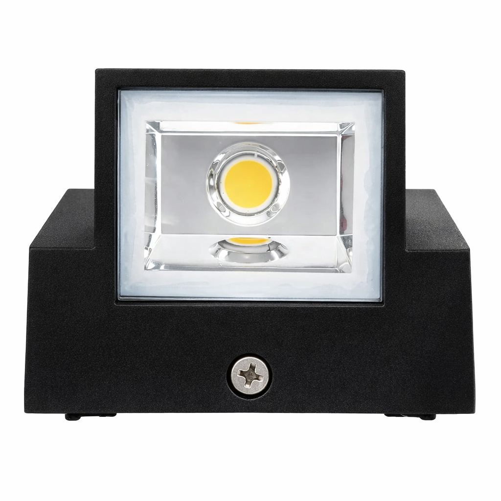 Modern Outdoor Wedge LED Wall Light – IP65 Waterproof Aluminum Sconce (5W Hardwired)