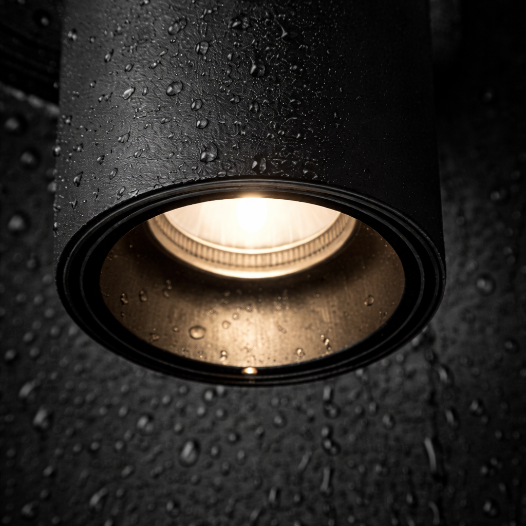 Modern Cylinder Outdoor Wall Light – Up/Down Beam, Waterproof IP65