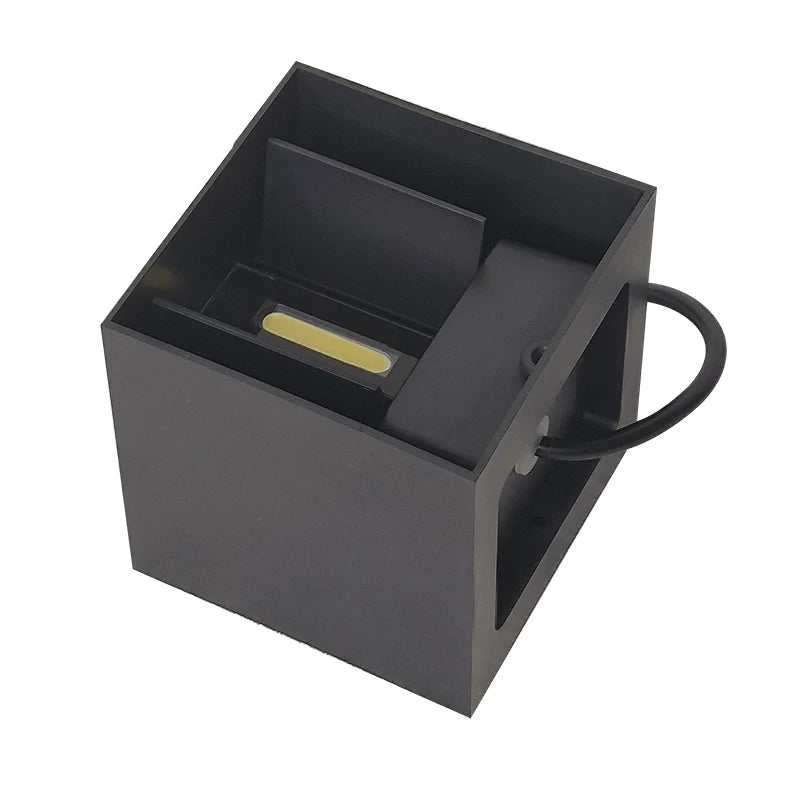 Modern Wedge Outdoor Wall Light – Warm / Cool White