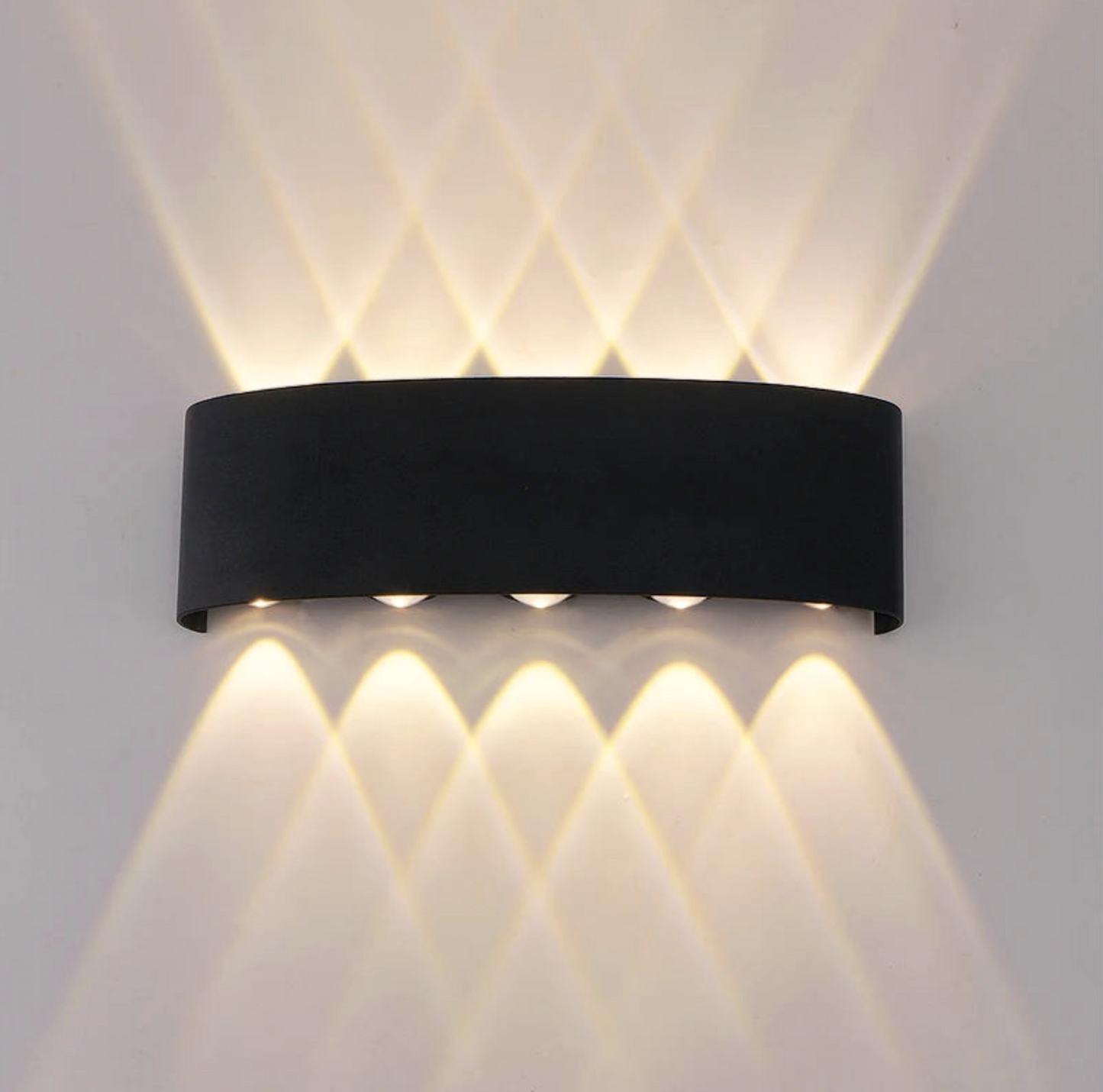 Modern Up/Down Outdoor Wall Light